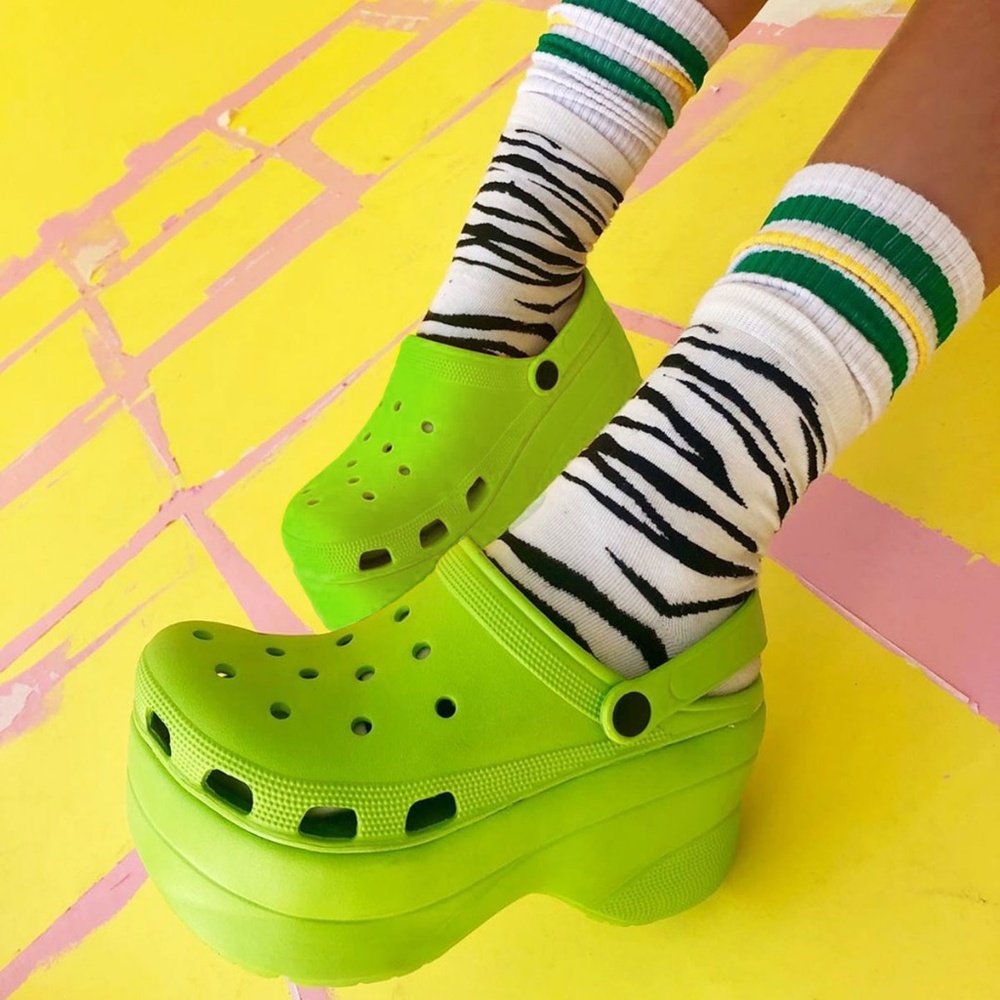 NEW🔥Light-Weight Wedge Platform Heel Sandal Clogs - Picture 2 of 7